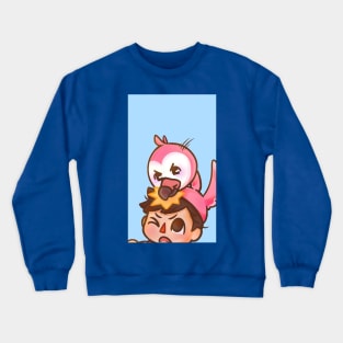 AlbertsStuff Flamingo Crewneck Sweatshirt